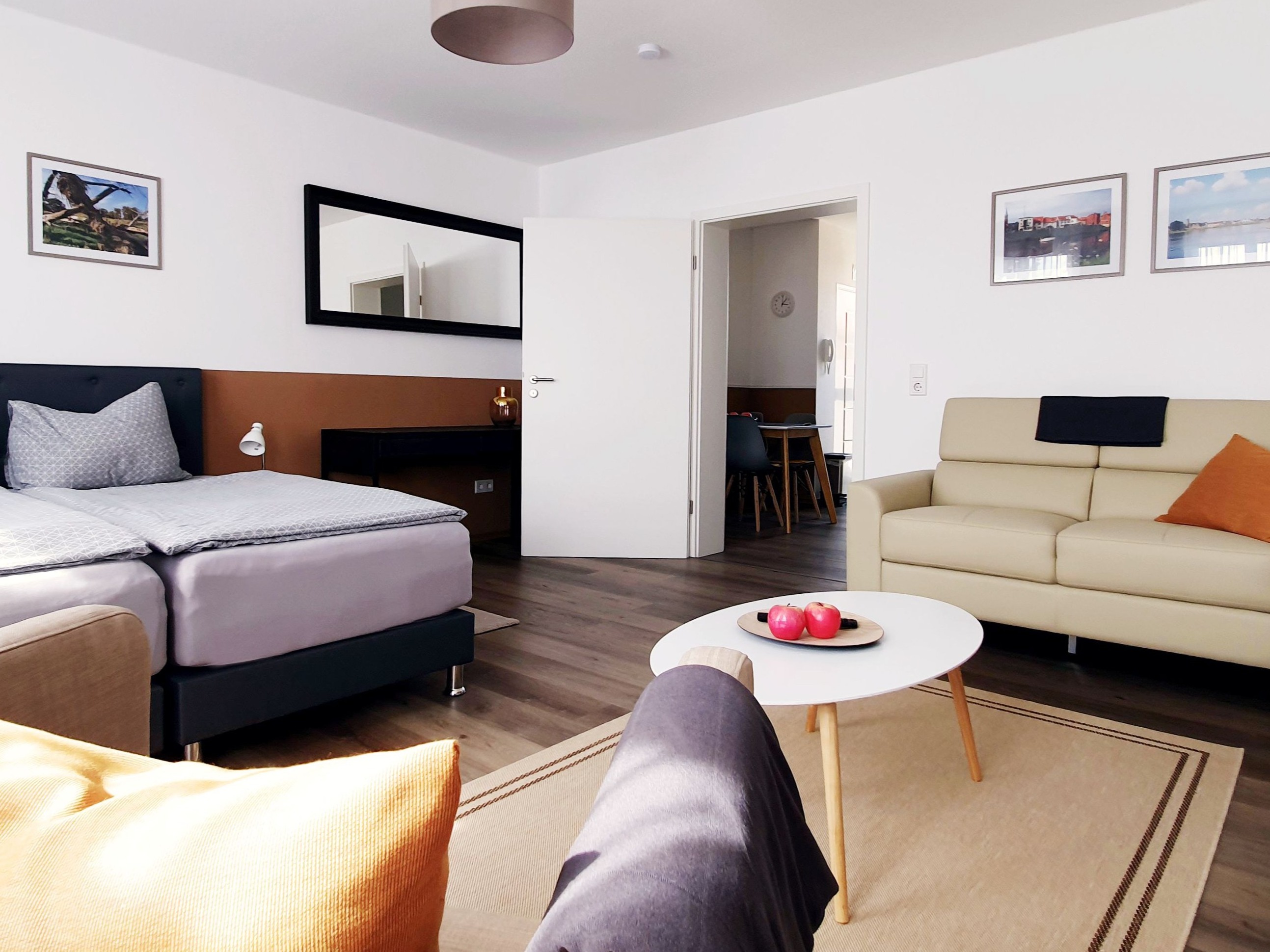 Ferienwohnung BOSKOOP Terrasse